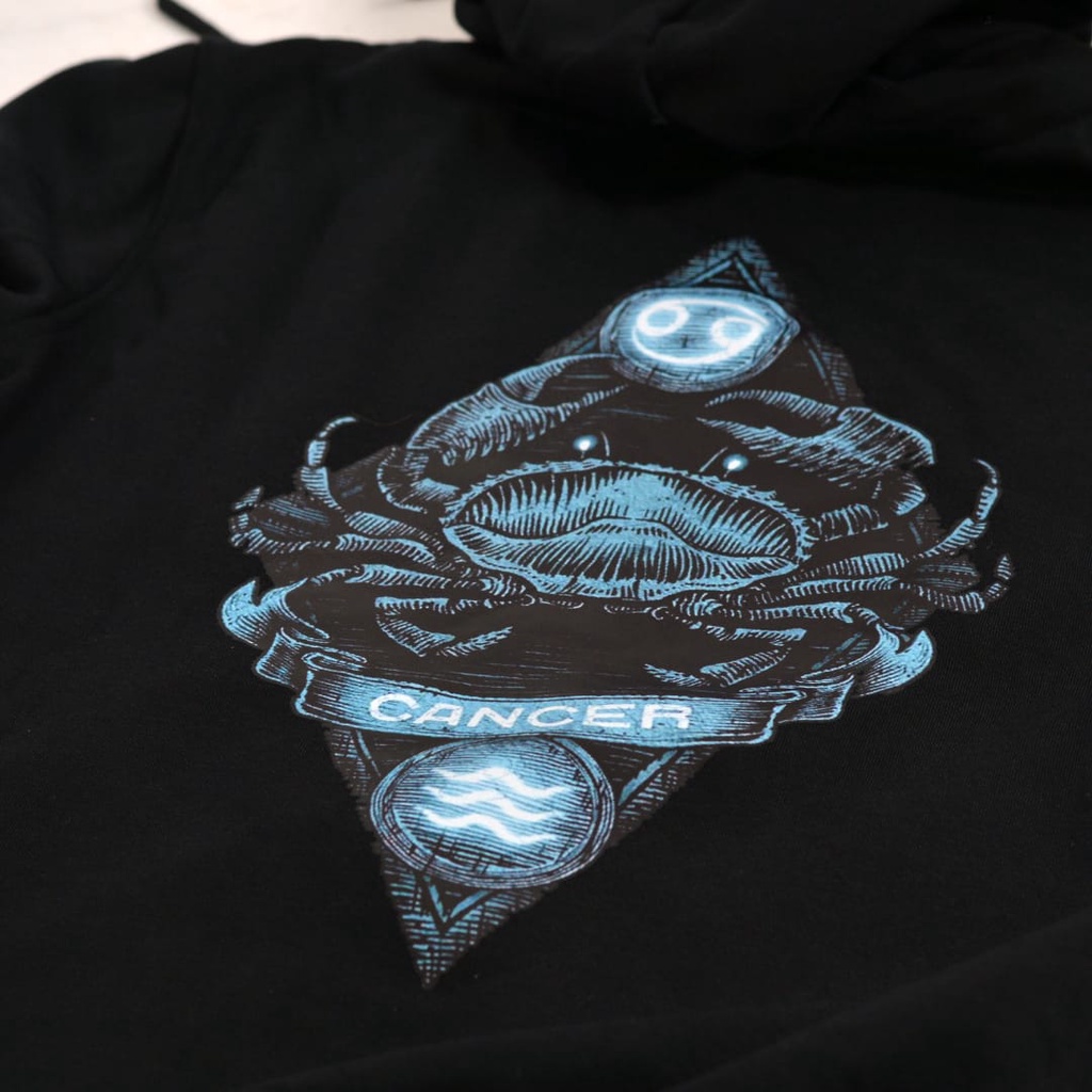 Hoodie Zodiak Premium-Hoodie pria Terbaru Cooton Fleece