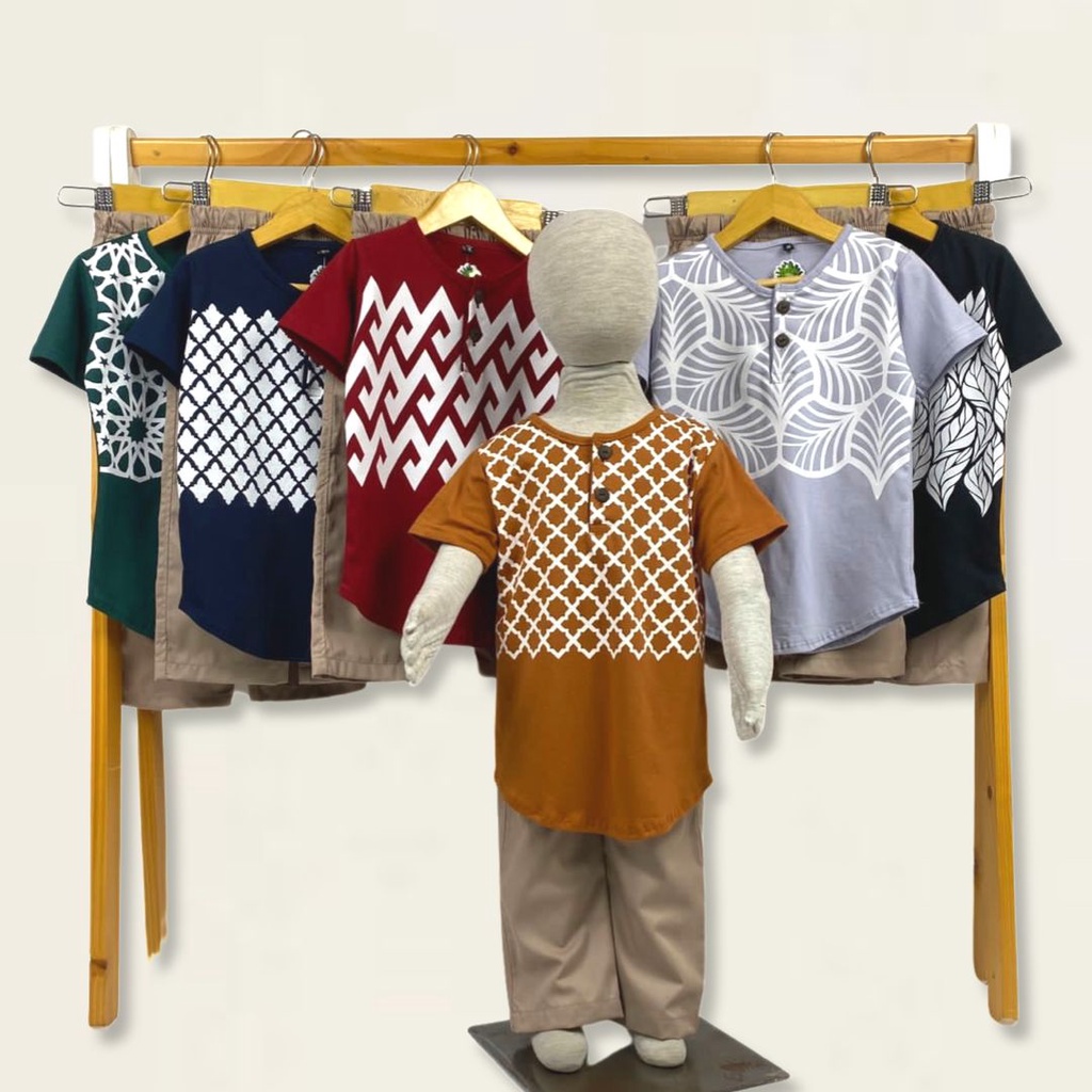 Setelan Kurta Premium Pineapple VOL.2 Original Koko Anak High Quality Pakaian Anak Lakilaki Best Seller