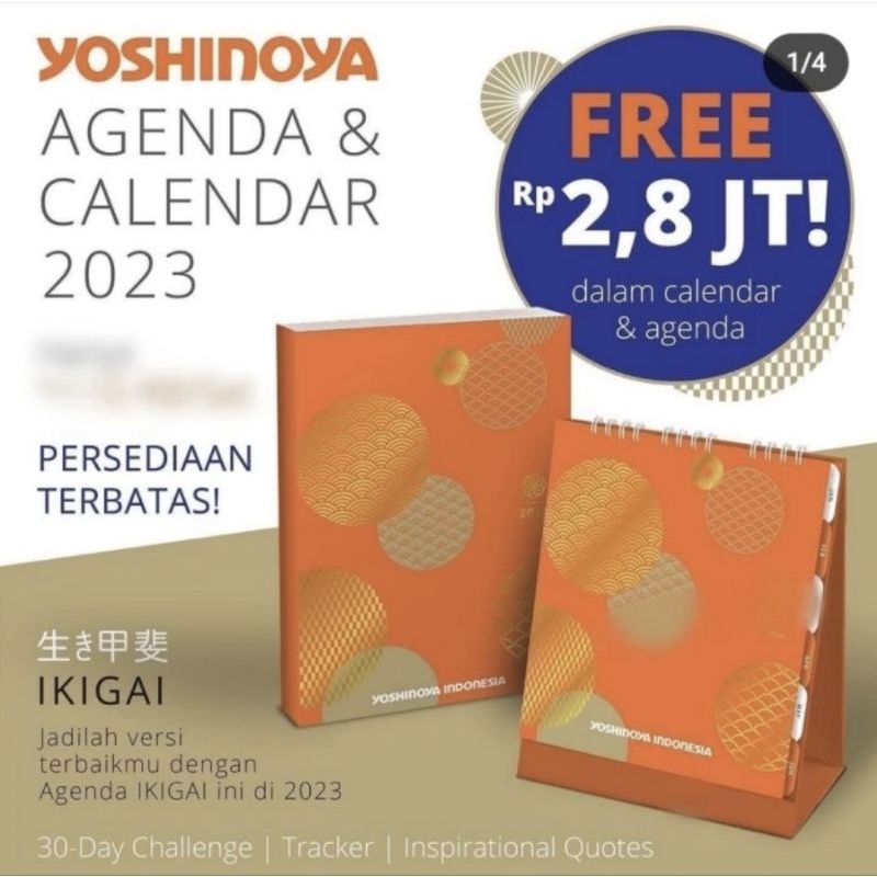 Agenda dan Kalender Yoshinoya 2023