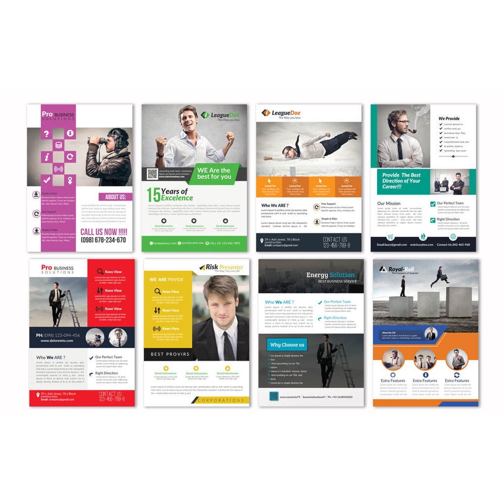 100 High-Quality Business Flyer Templates