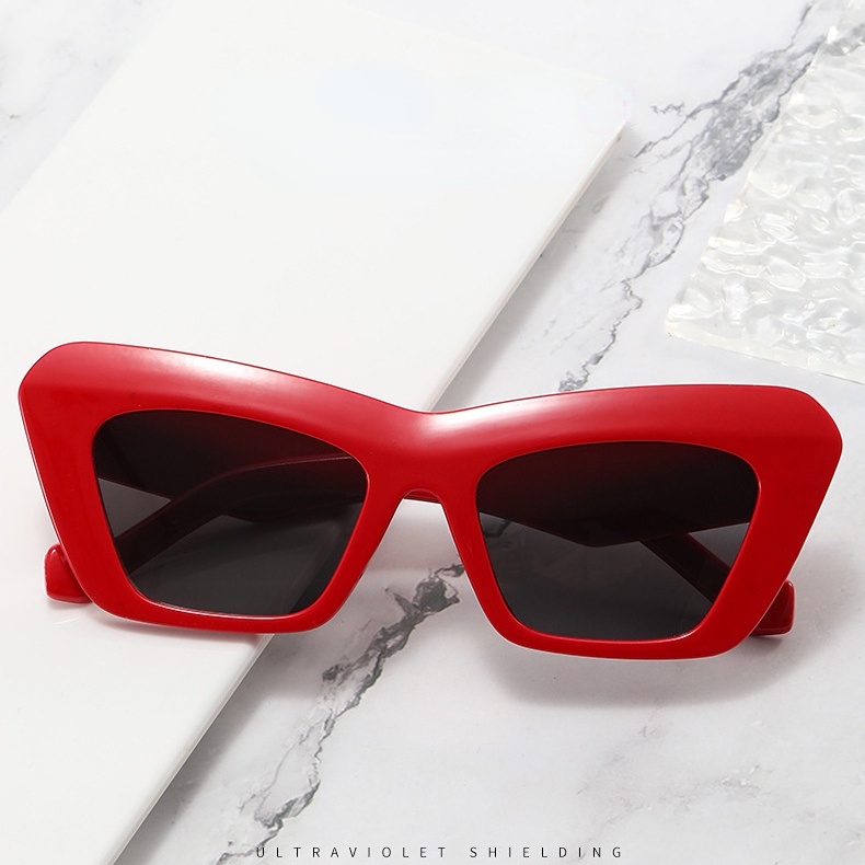 Aesthetic Shades Sunglasses UV400 Untuk Wanita/Pria Eyeglasses Colour