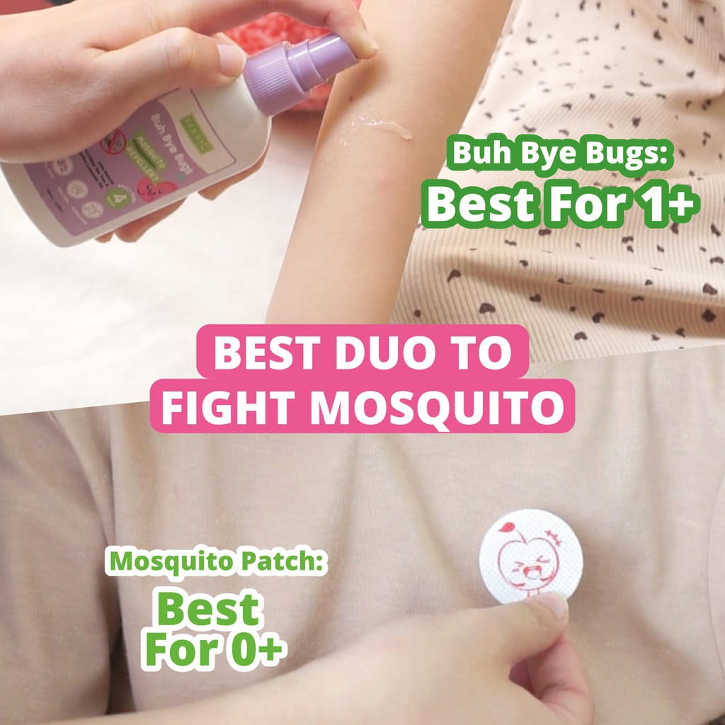 BerryC Mosquito &amp; Insect Repellent Patch (1 sachet ) Stiker Anti nyamuk Tahan Lama 36 Jam / Berry C