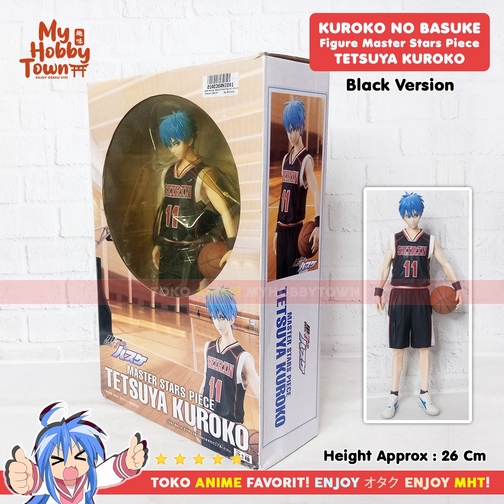 Figure Anime Kuroko no Basuke Basketball Kuroko Tetsuya Master Stars Piece Black Version