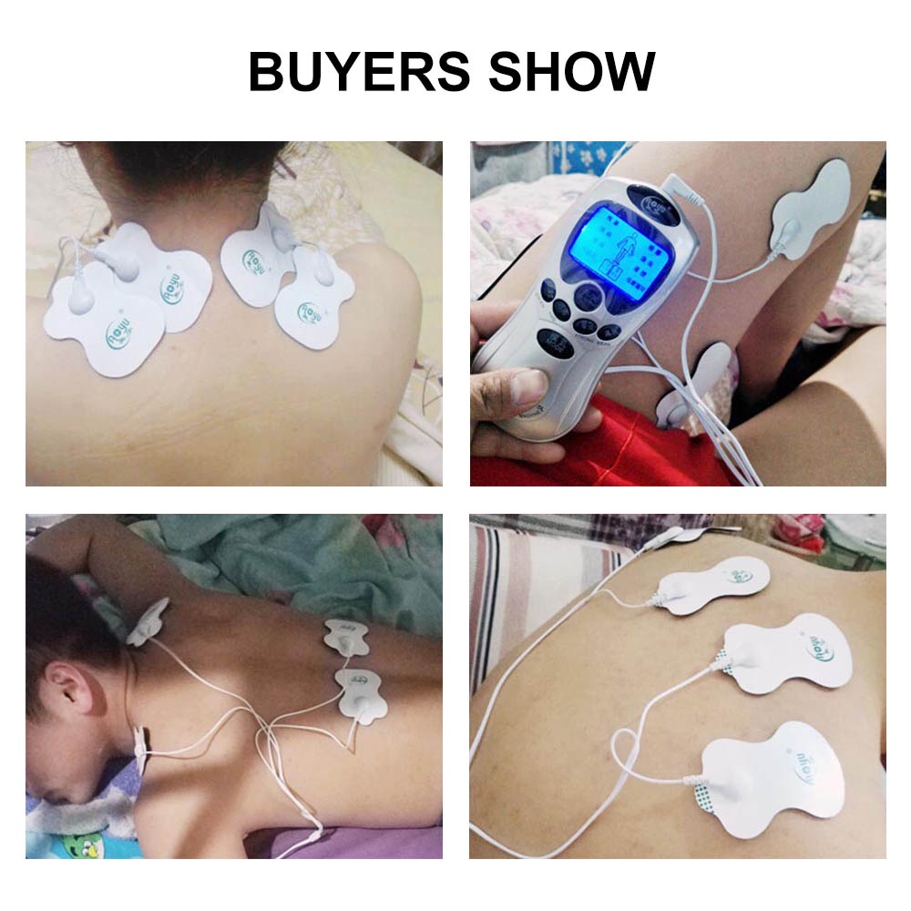 【10 PCS】Alas Tempel Elektroda/Akupuntur Elektroda Pad/Gel Healthy Pad/Alas Pijat Otot Akunpuntur