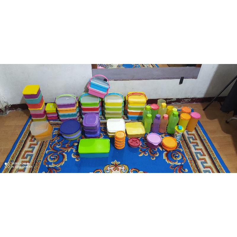 Tupperware second prelove bekas asli original