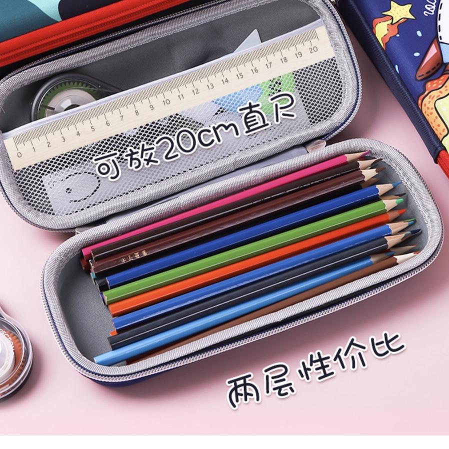 

✄✄ WWH14 Tas Tempat Pensil Pen Pulpen Sekolah School Pencil Bag Box TKM