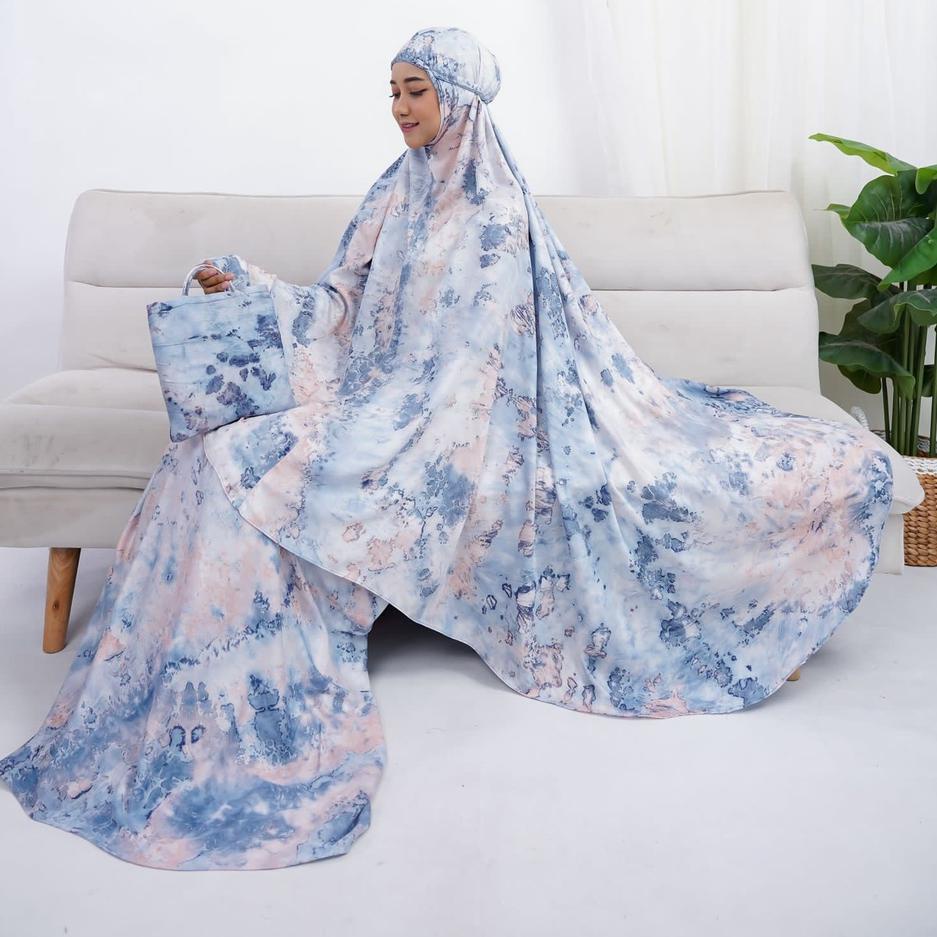 Terjangkau ペ MUKENA BALI RAYON DEWASA MOTIF SULTAN / MUKENA DEWASA KATUN RAYON MOTIF / MUKENA BALI D