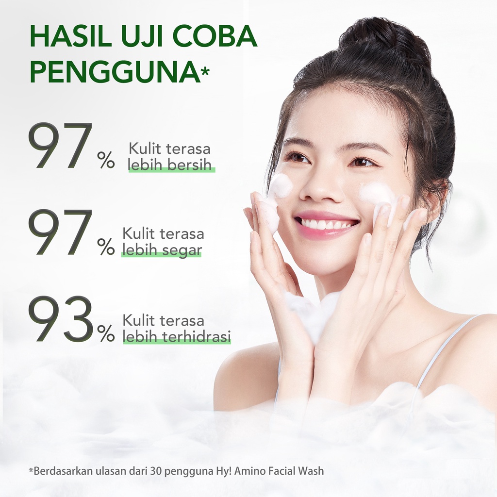 YOU Hy! Amino AC-Ttack Anti-Acne Facial Wash | Jerawat | Kulit Berminyak Image 5