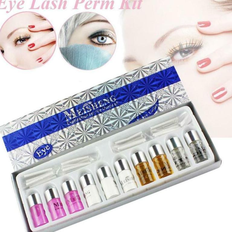 (NCS) MEISHENG Paket Set Obat Keriting Bulu Mata Pelentik First Hand Lash Lift Kit Set Alat Lashlift Curly Mei Sheng Eyelashwave Lotion