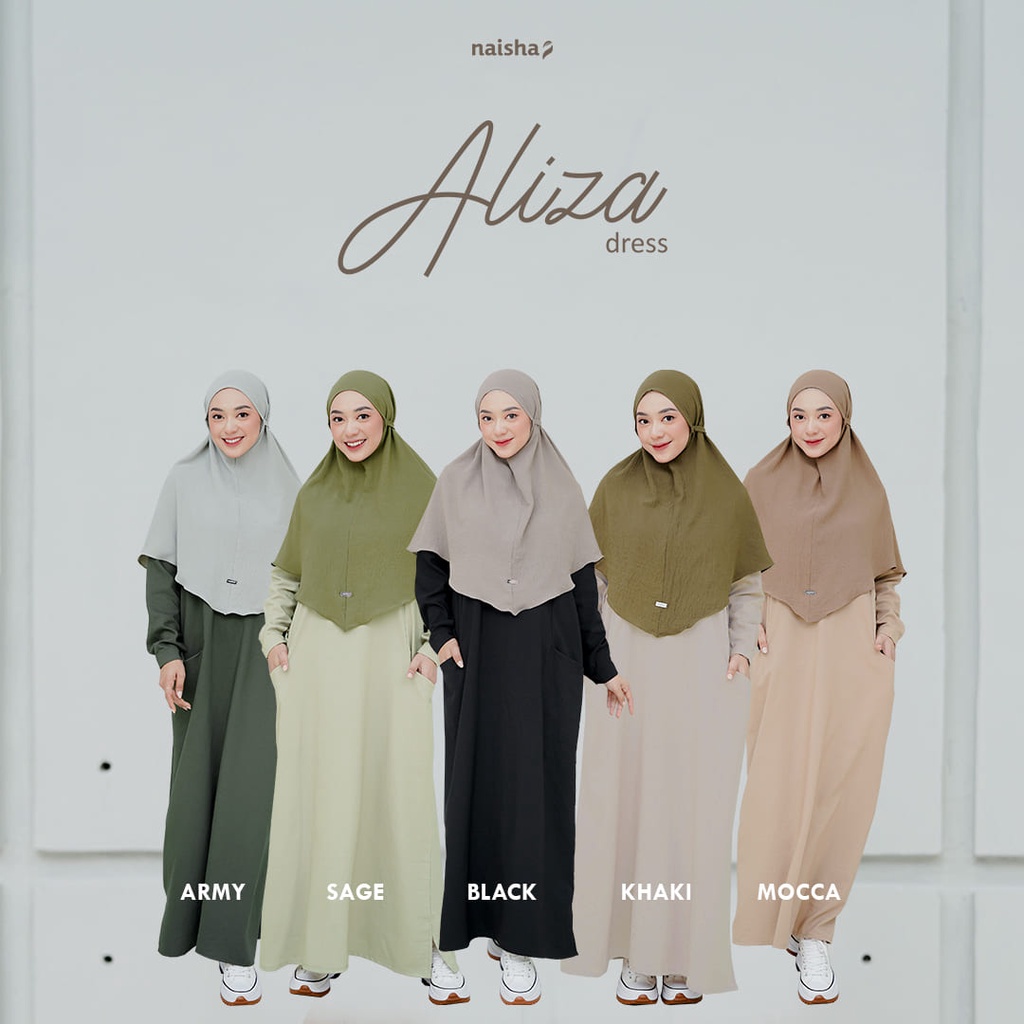Aliza Dress by Naisha | Linen Dress Basic | Linen Maxi Dress | Basic Dress