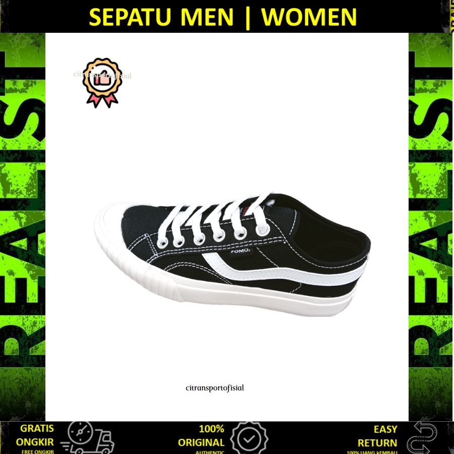 FOMO Compass North |Lok Sepatu pria wanita sepatu cowok cewek ORIGINAL al Vulkanis FOMO 36-43 Urban 