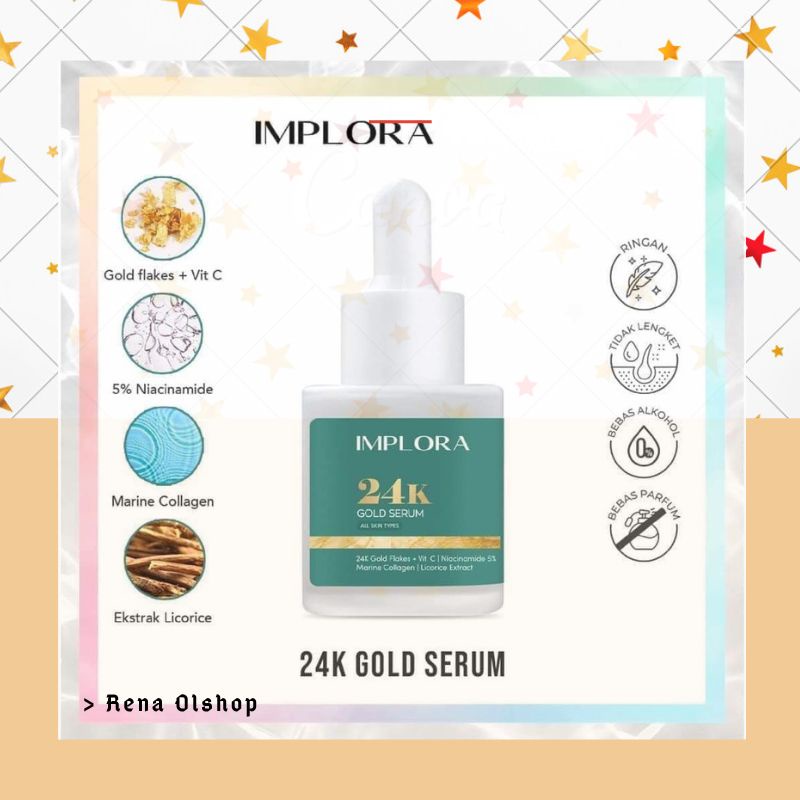 SERUM IMPLORA 24K GOLD