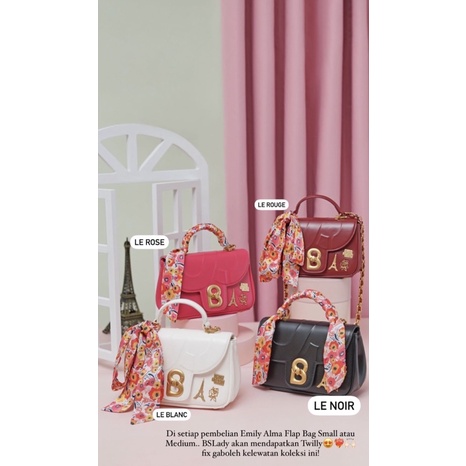 EMILY ALMA FLAP BAG Buttonscarves