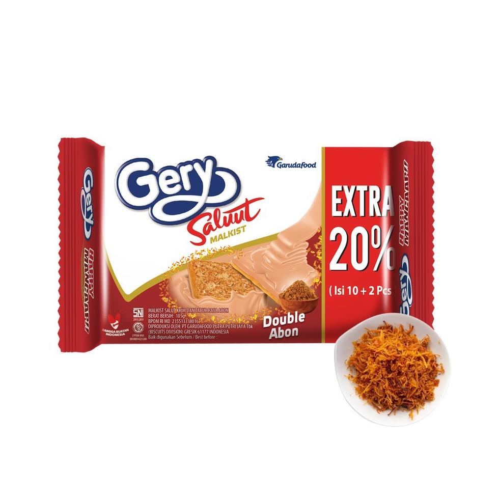 

ヘ Gery Malkist Saluut Abon 90g ㄵ