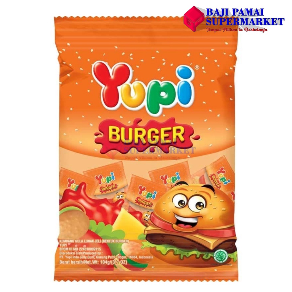 

YUPI MINI BURGER 104GR