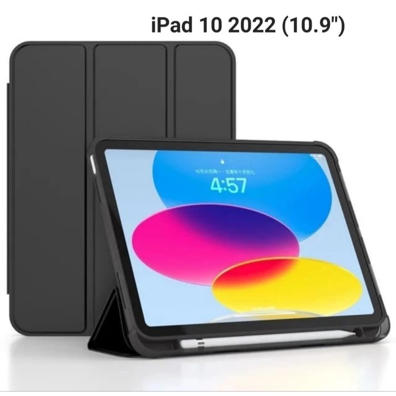 Case Flip Smart Case Slot Pen IPAD 10 10.9 inci 2022