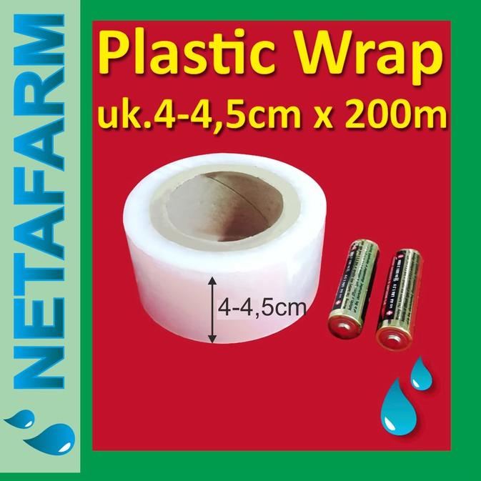 

ㅅ Plastic Wrap / PLASTIK WRAPPING 4cm X 200m ウ