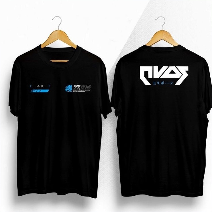 Kaos Distro  Evos Esports Kaos Game Kaos Unisex