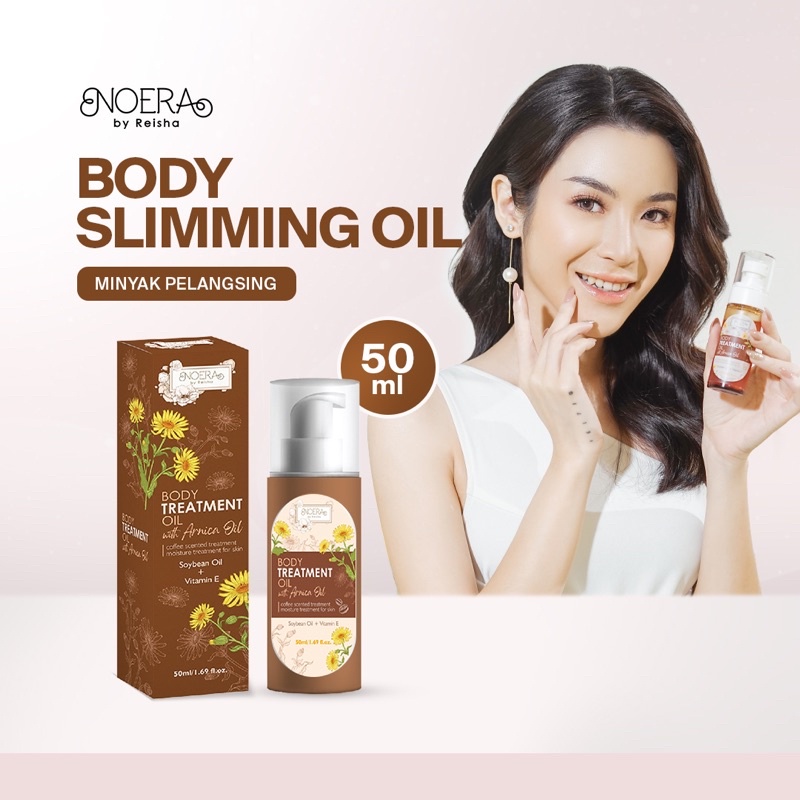Noera Body Slimming Oil | Minyak Pelangsing Body Treatment Oil / Noera Body Slimming Oil Treatment - Minyak Pelangsing Badan, Pembakar Lemak, Pembuang Lemak body