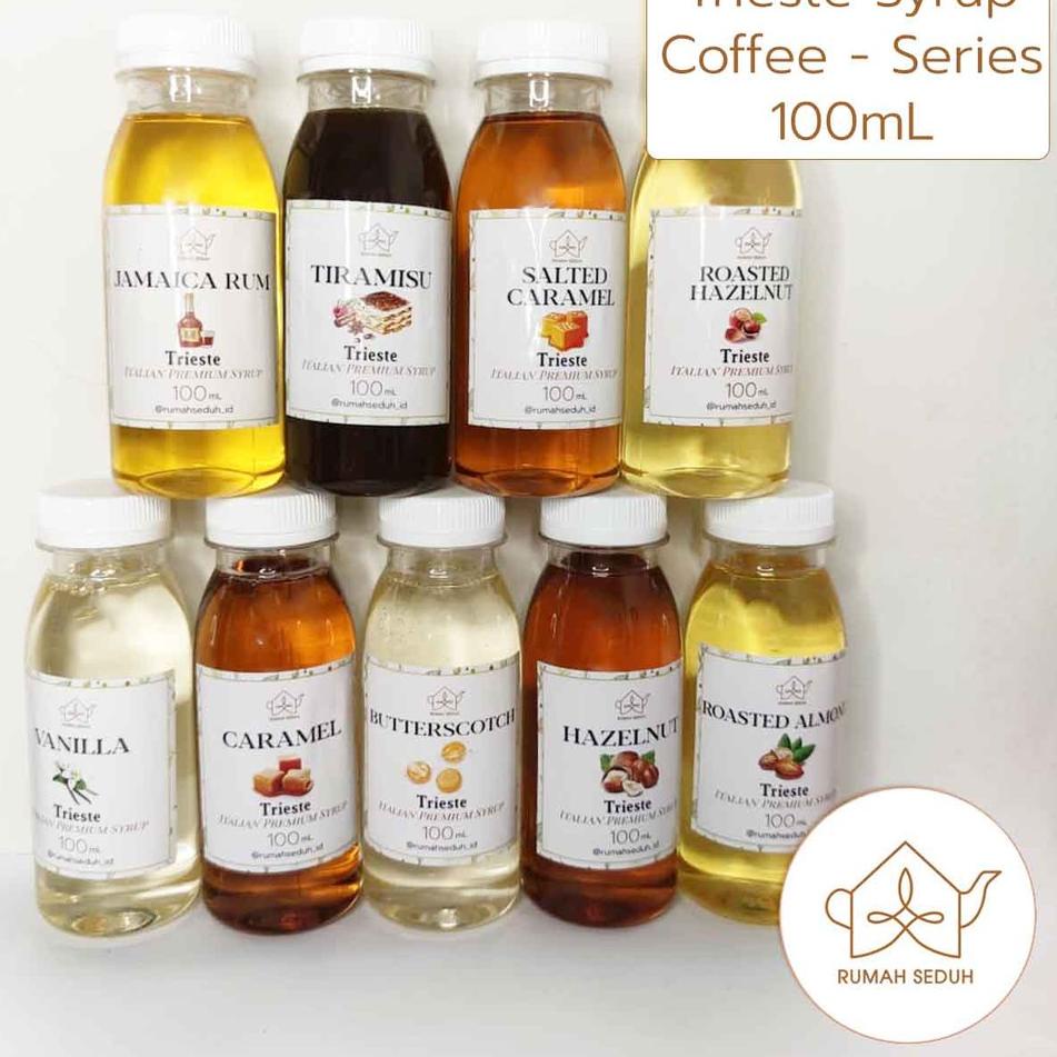 

Terbaru 3.3 Trieste Syrup kecil 100 mL - Coffee Syrup : Caramel, Vanila, Rum, Hazelnut, Almond