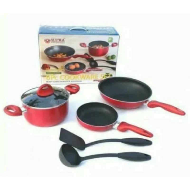 PANCI SUPRA ROSEMARY COOKWARE SET 6 PCS