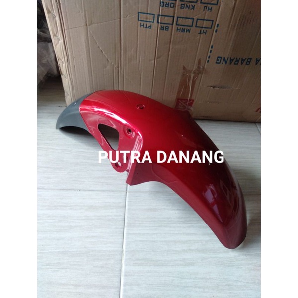 Spakbor Depan RX King RX Spesial Warna Merah Maroon