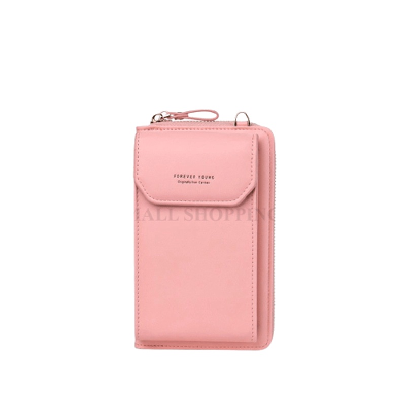 (COD) Tas Selempang Wanita Women's Pocket Dompet Hp Free Tali MALL SHOPPING