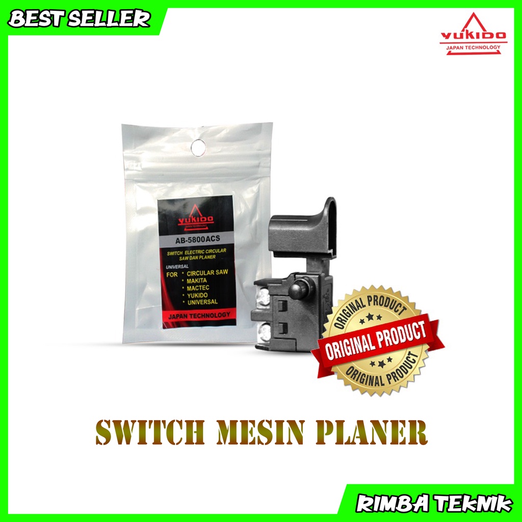 TERMURAH Switch Planner 1900 - Saklar Sakelar on off Mesin Serut Ketam Sugu 1900