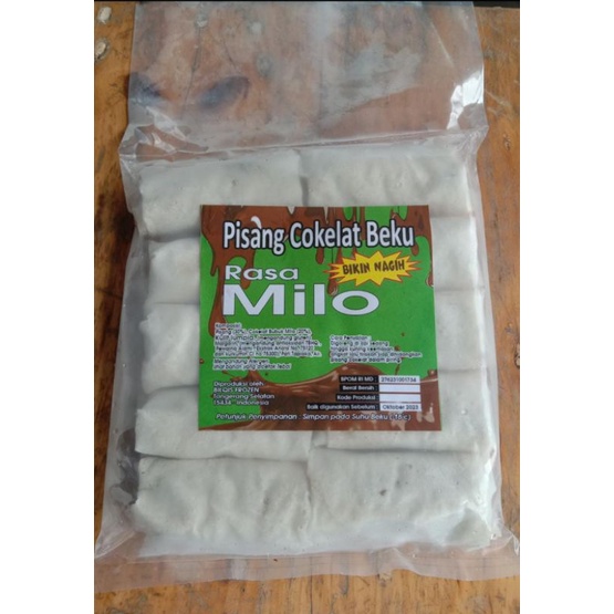 

Pisang Cokelat Beku Milo 500gr