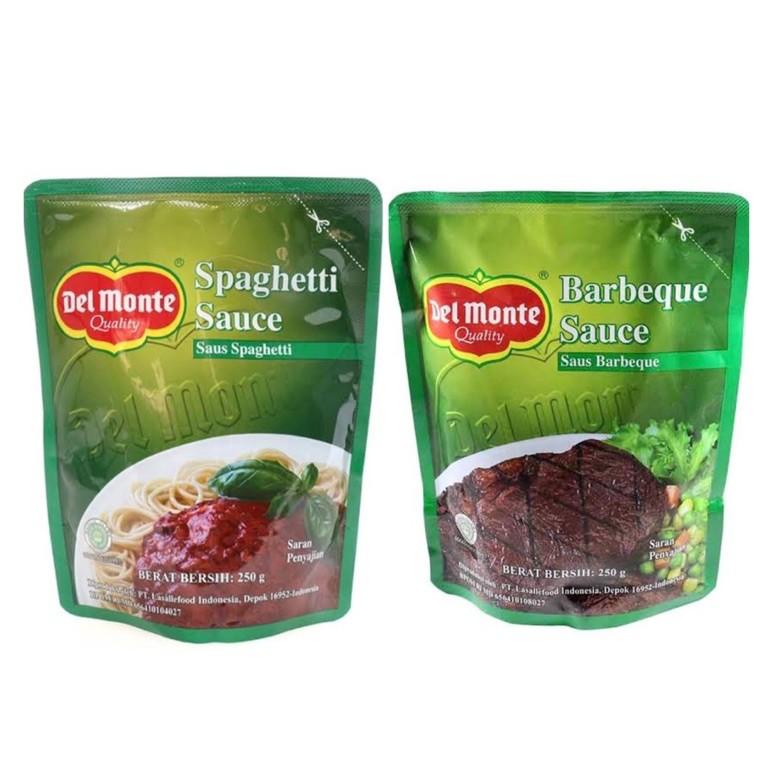

☞☞ Delmonte Spaghetti Sauce, Barbeque Sauce Pouch 250gram