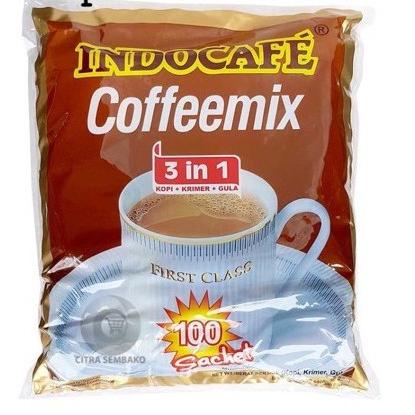 

Murah Banget➧ INDOCAFE COFFEEMIX (100 SACHET X 20 GRAM) / INDOCAFE 3IN1 ISI 100 SACHET 99 ✹