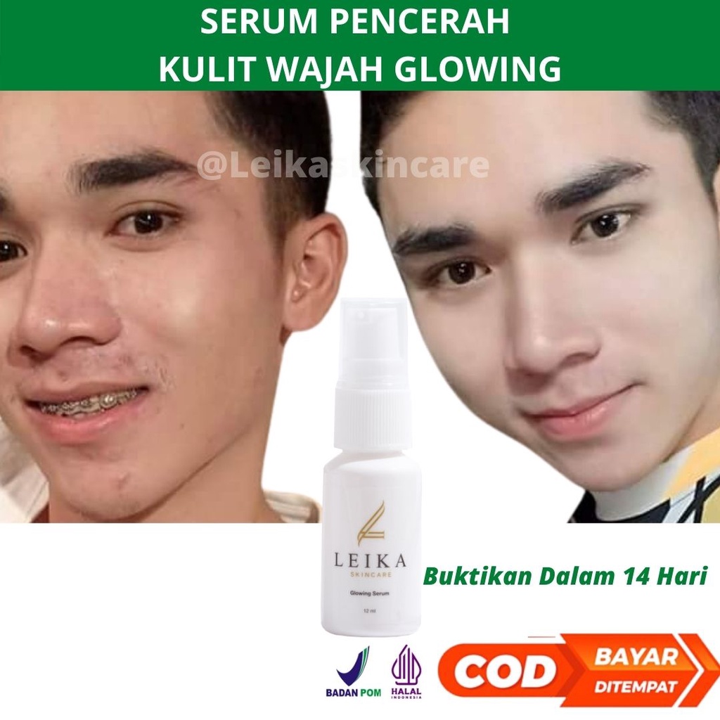 Serum mencerahkan wajah pria ampuh permanen Bpom Serum Pemutih wajah pria serum pencerah wajah skinc