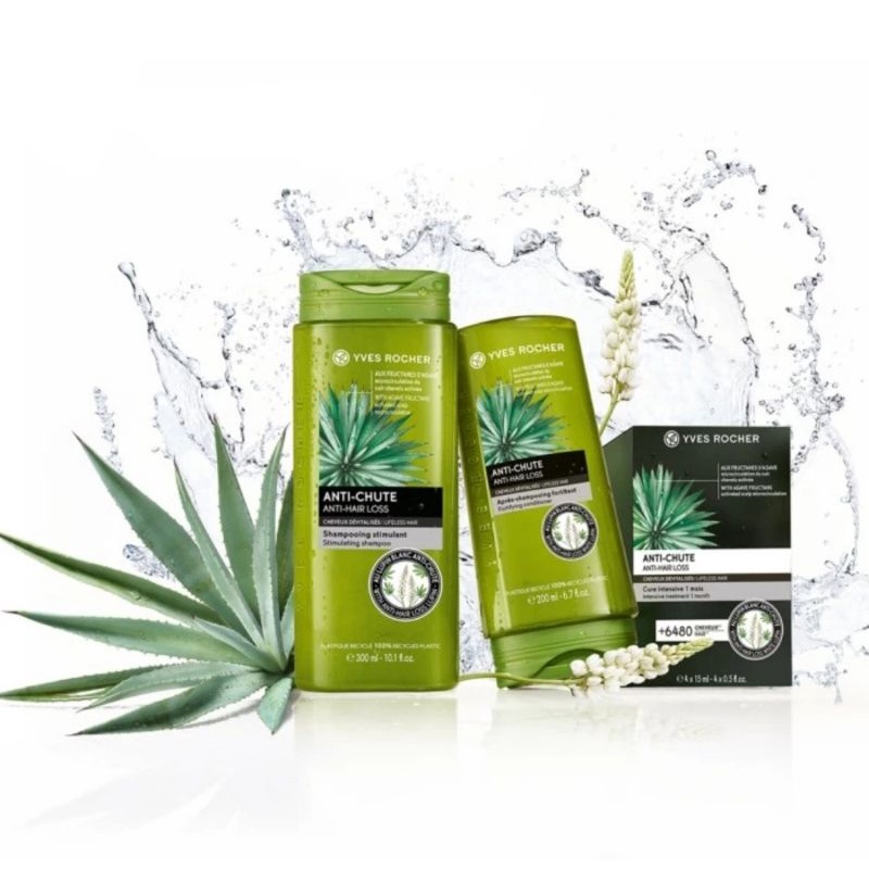[ SALE ] Yves Rocher Anti Hair Loss / Rambut Rontok Soin Stimulating Shampoo
