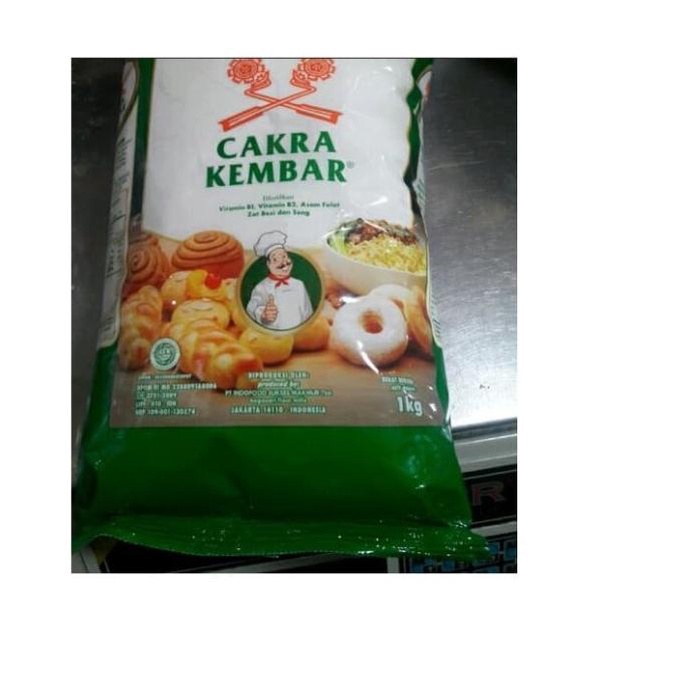 

Tepung Terigu | Bogasari Tepung Roti Dan Mie Cakra Kembar 1000