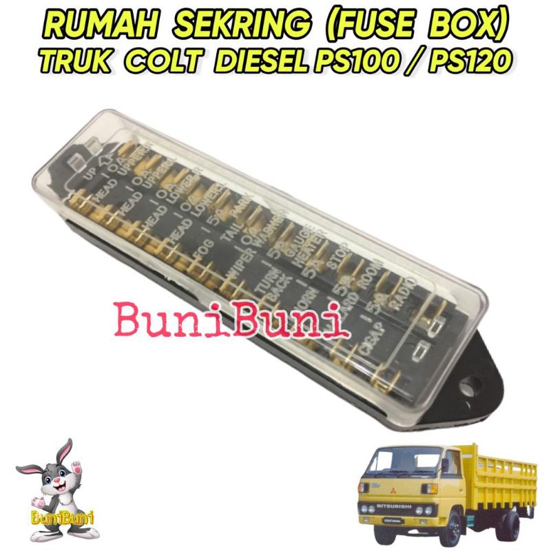 Fuse Box / Rumah Sekring Sikring Untuk Truk Colt Diesel PS100 PS120 Lama