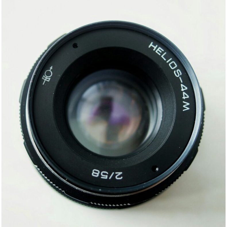 LIKE NEW lensa manual rusia - helios 44M 58mm f2.0 mount M42 sn.8028512