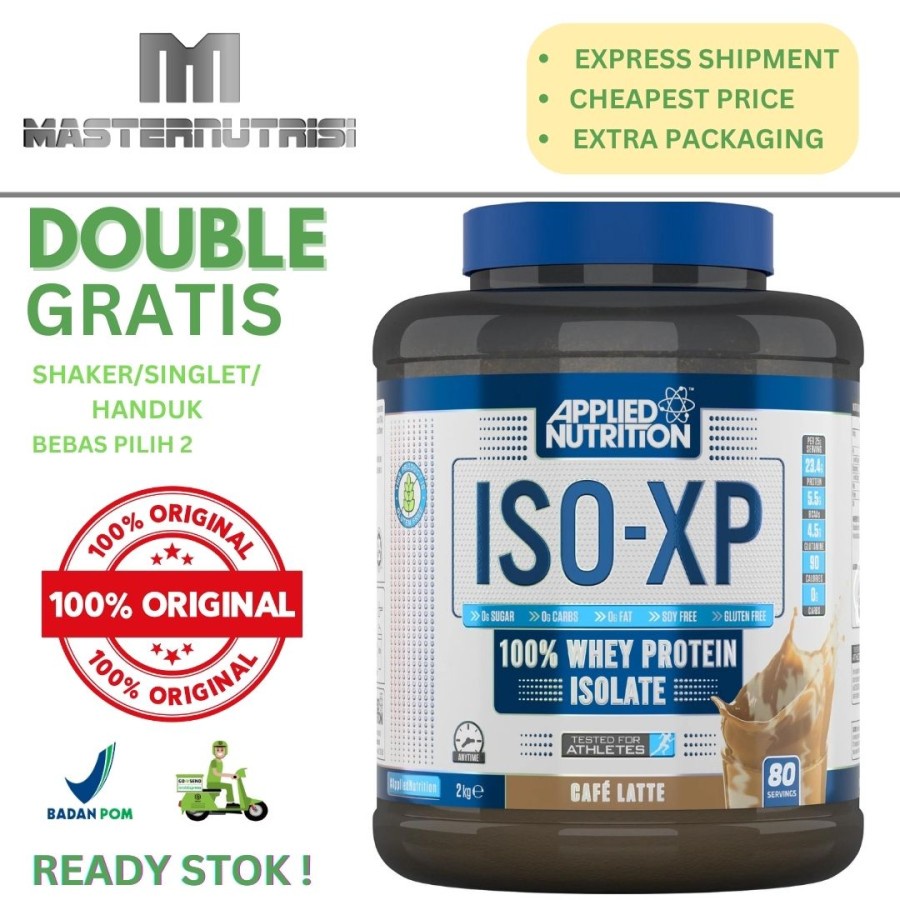 ISO XP APPLIED NUTRITION 72 SERVING READY STOK WHEY PROTEIN ISOLATE