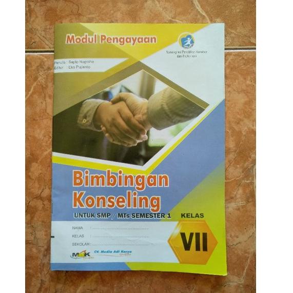 

C(68㊚) Buku LKS BK ( Bimbingan Konseling ) SMP / Mts Kelas 7, 8, 9 (Minimal Pembelian 5 pcs) bisa cod