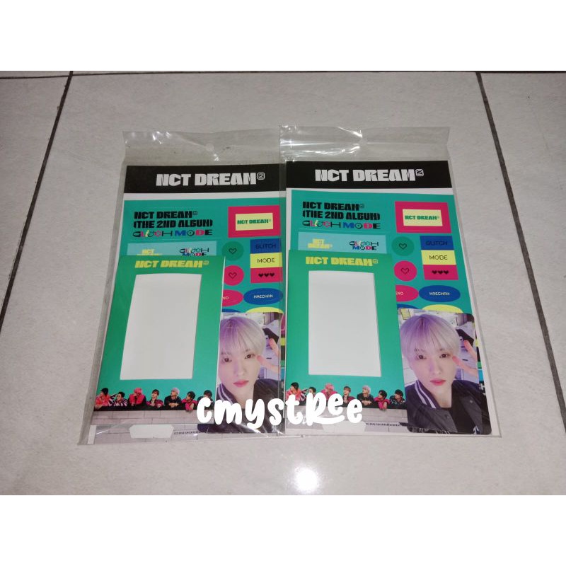 md nct dream glitch mode mini frame jisung