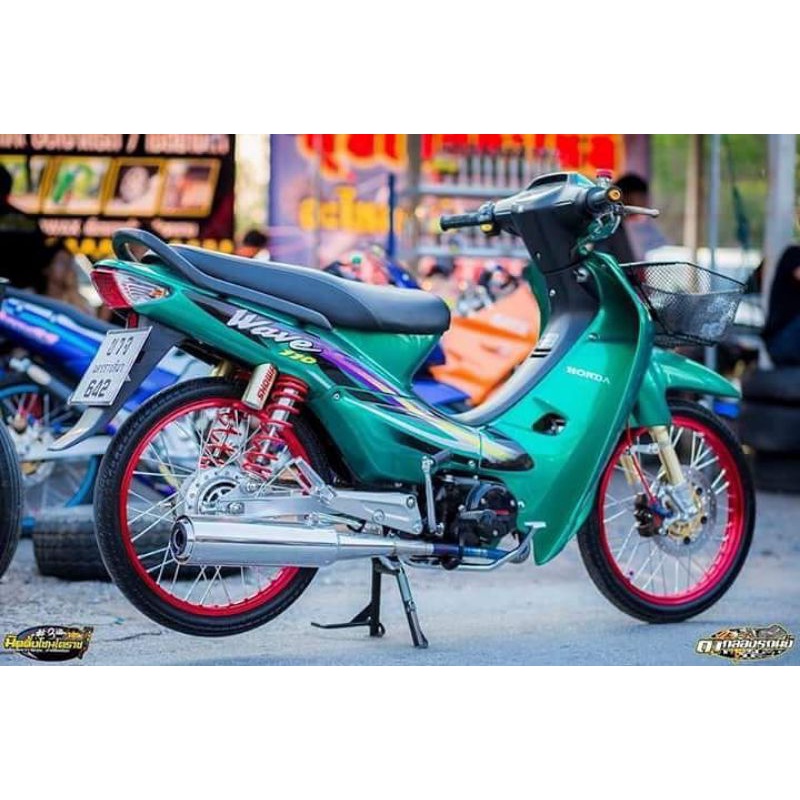 striping stiker wave 100 thailand striping supra fit lama wave 110