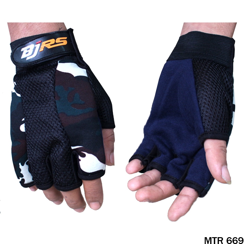 Sarung Tangan Motor Hal Finger Loreng - MTR 671