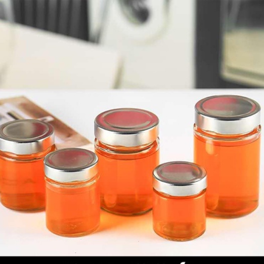 Toples Kaca Kecil 100ml Snack Jar Wadah Makanan Ringan Camilan Cemilan 100ml