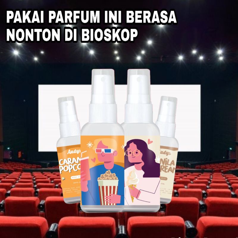 Parfum Popcorn Caramel Body Mist Popcorn Caramel Parfum Vanilla ice Cream Parfum pria Parfum Wanita 