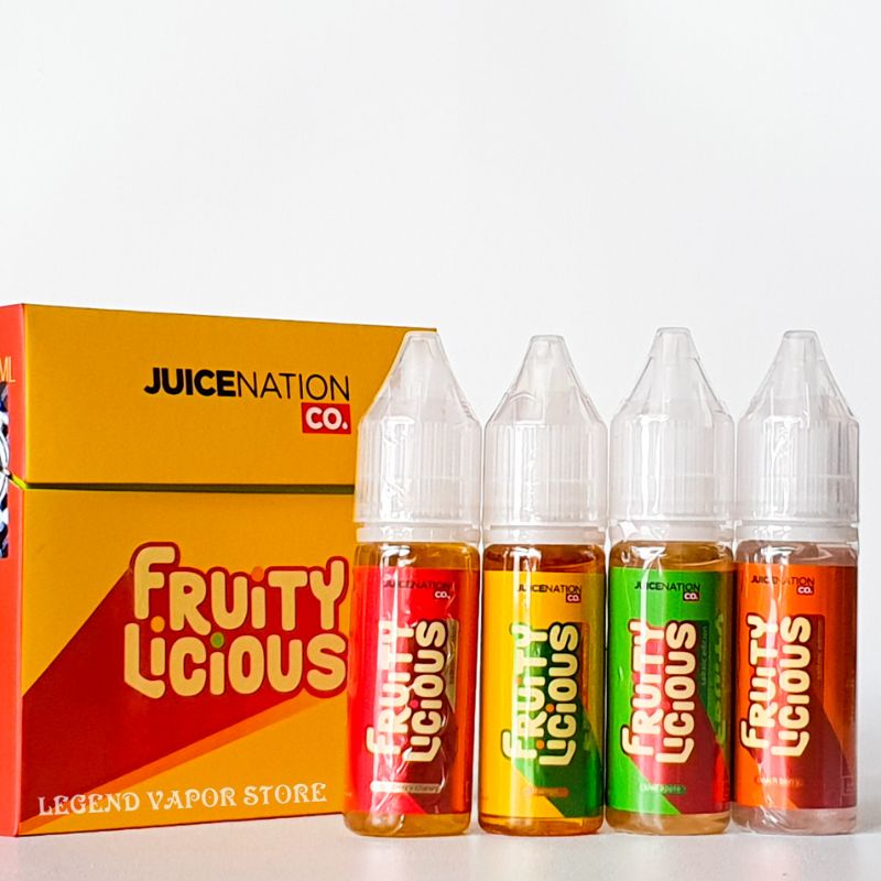 SALT NIC - FRUITYLICIOUS FRIENDLY PACK 15ML X 4 AUTHENTIC