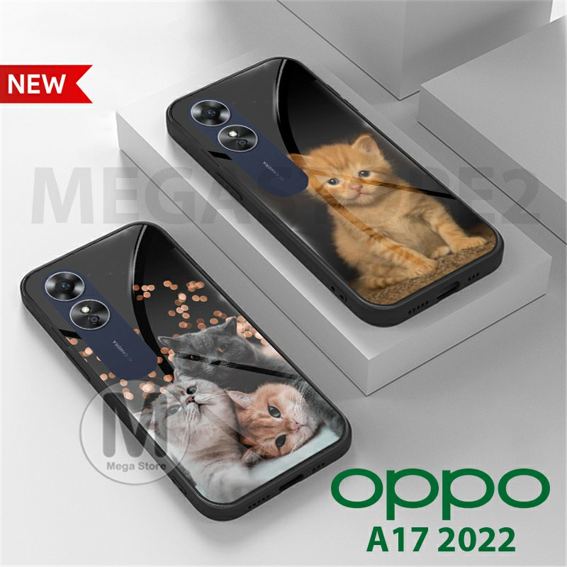 OPPO A17 2022 [ MG-206 ] Softcase Kaca OPPO A17 2022 Case Hp OPPO A17 2022 Casing Hp OPPO A17 2022 S