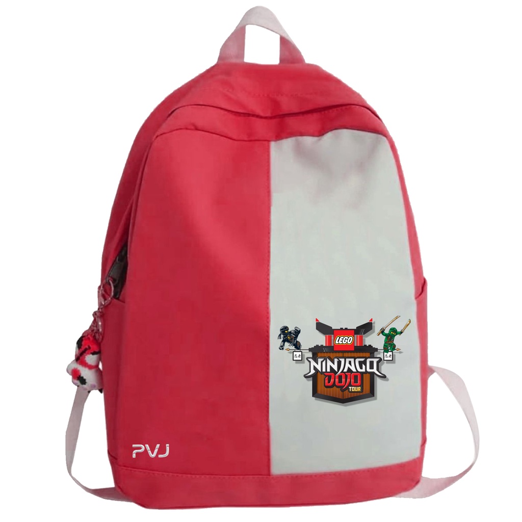 PVJ - Ransel Sekolah Anak Laki-laki Motif Lego Ninjago