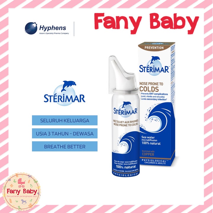 STERIMAR NOSE PRONE TO COLDS 50ML