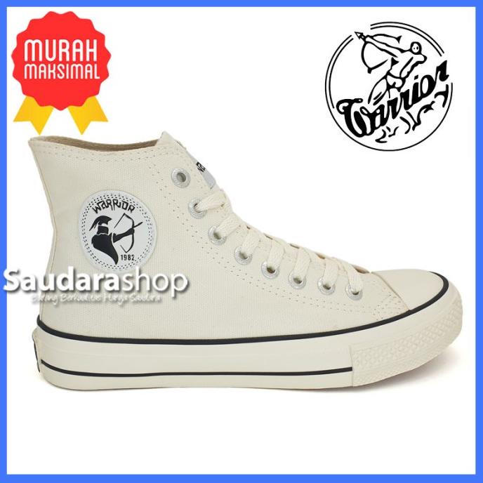 Sepatu Warrior Athena White HC/ ATHENA WHITE HC/ Warrior Athena