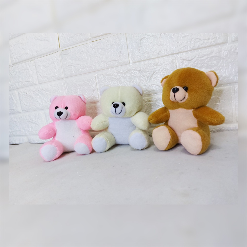 Boneka mini teddy bear beruang maskot lucu