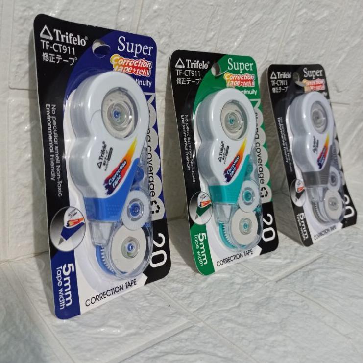 

[CODE NH28] Tipe X Kertas Dauble Correction Tape 20 meter + Refill Hanya Jual Produk Ori